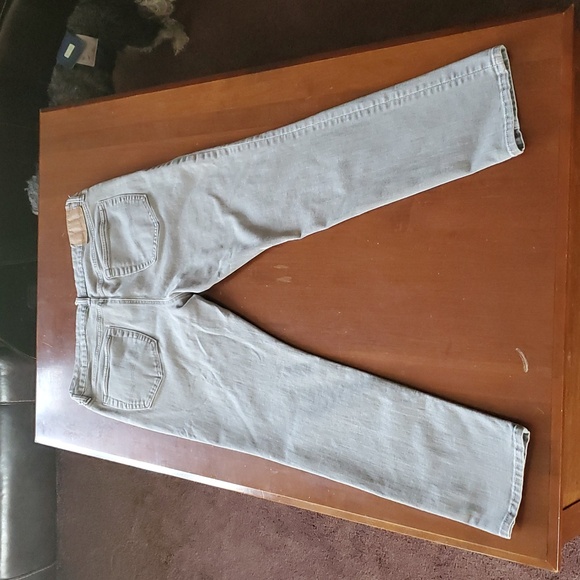 American Eagle Men's Gray Slim Cut Jeans. Size W36 L30. - Picture 2 of 4